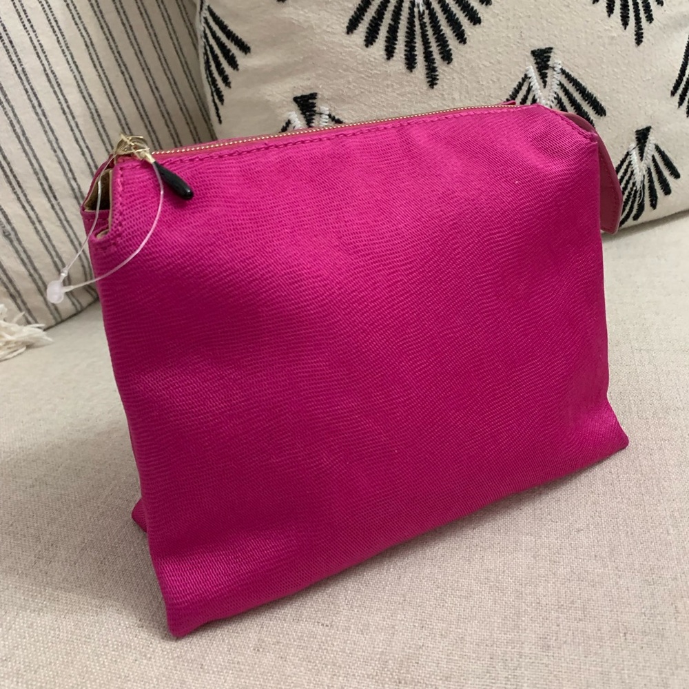 THE ROW Nu Mini Twin Shoulder Bag Fuchsia In Pink